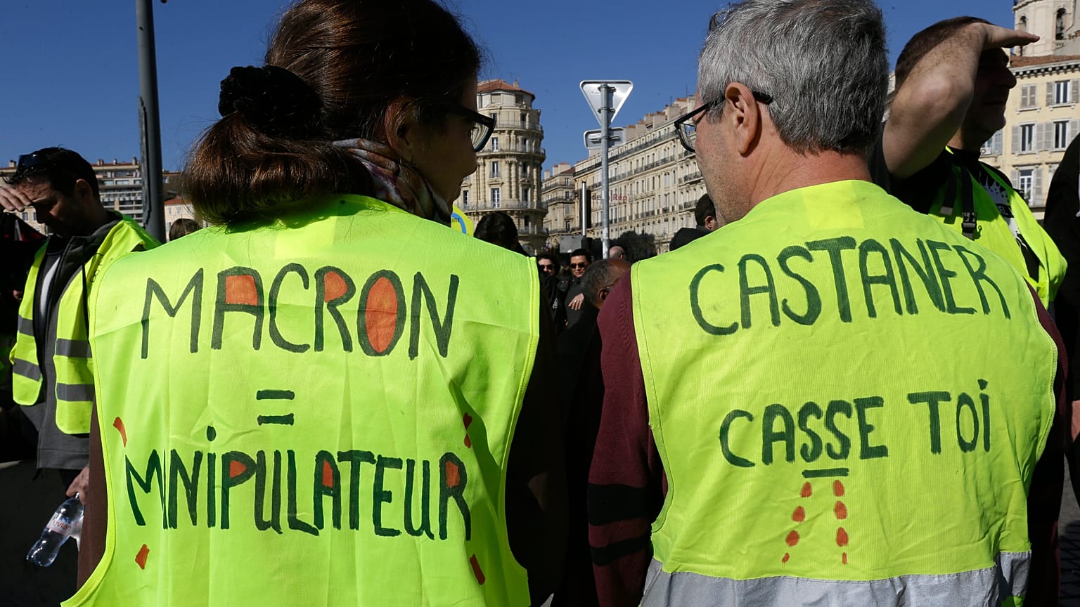 manifestazione dei Gilet gialli