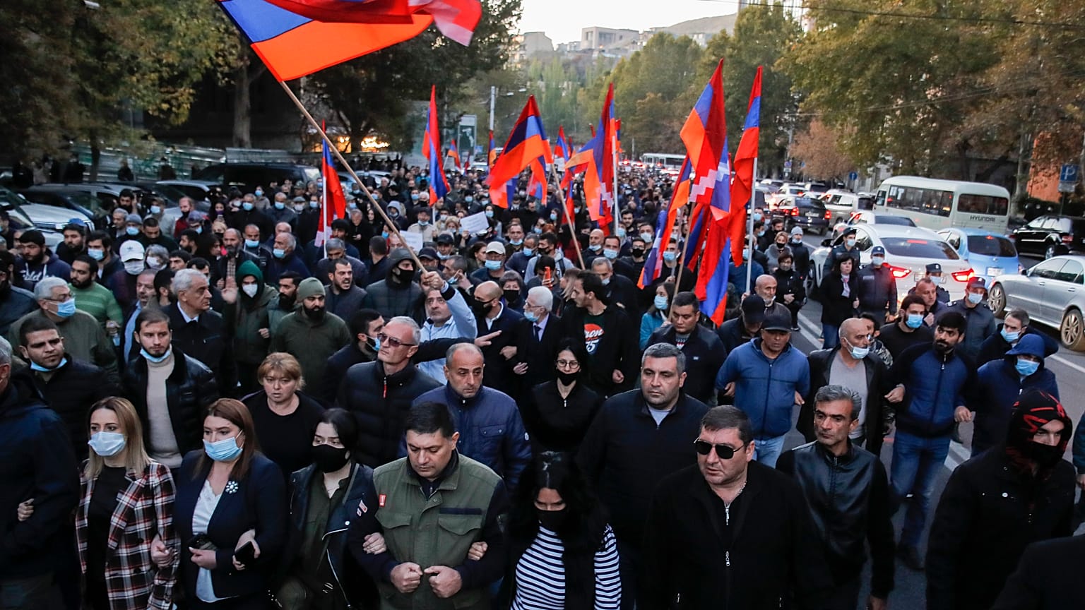 Акции протеста в Ереване
