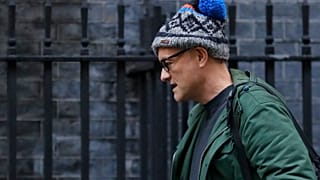 Dominic Cummings, Chief Adviser to Britain's Prime Minister Boris Johnson, arrives in Downing Street in London,