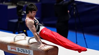 Tokyo'da düzenlenen olimpiyatların provası niteliğindeki spor turnuvasından bir kare.