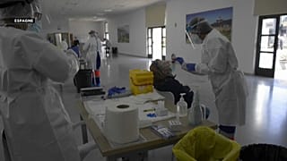 Centre de tests PCR en Espagne