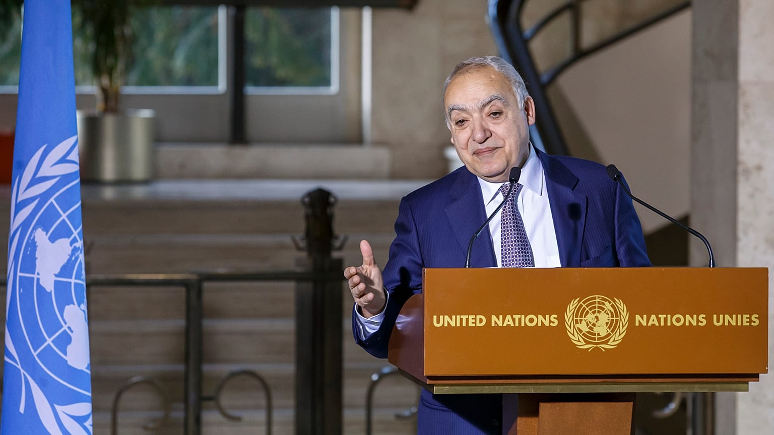 BM'in eski Libya Özel Temsilcisi Ghassan Salame