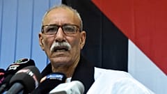 إبراهيم غالي زعيم جبهة البوليساريو