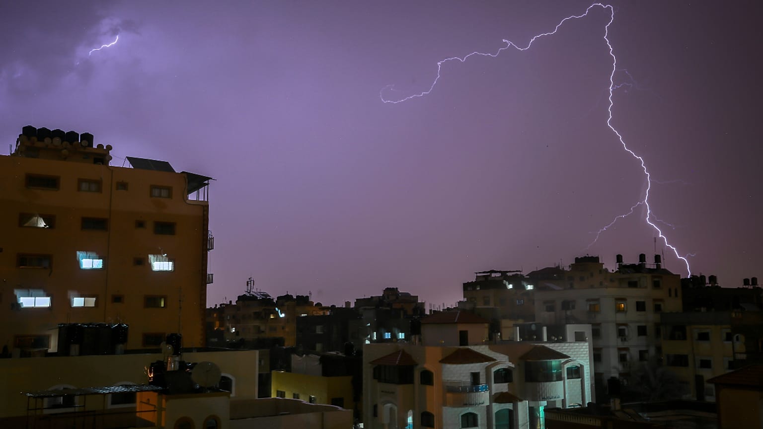 سماء غزة
