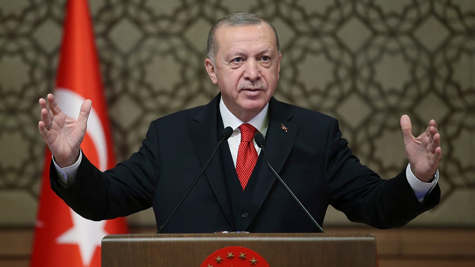 الرئيس التركي رجب طيب إردوغان