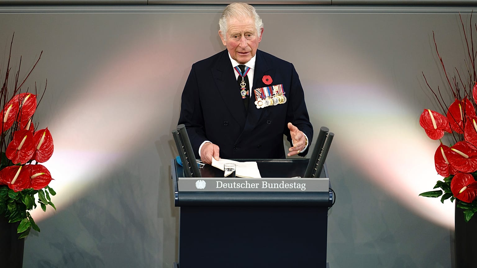 Prinz Charles im Deutschen Bundestag 15. November 2020