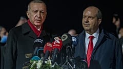 Cumhurbaşkanı Erdoğan ve mevkidaşı Tatar