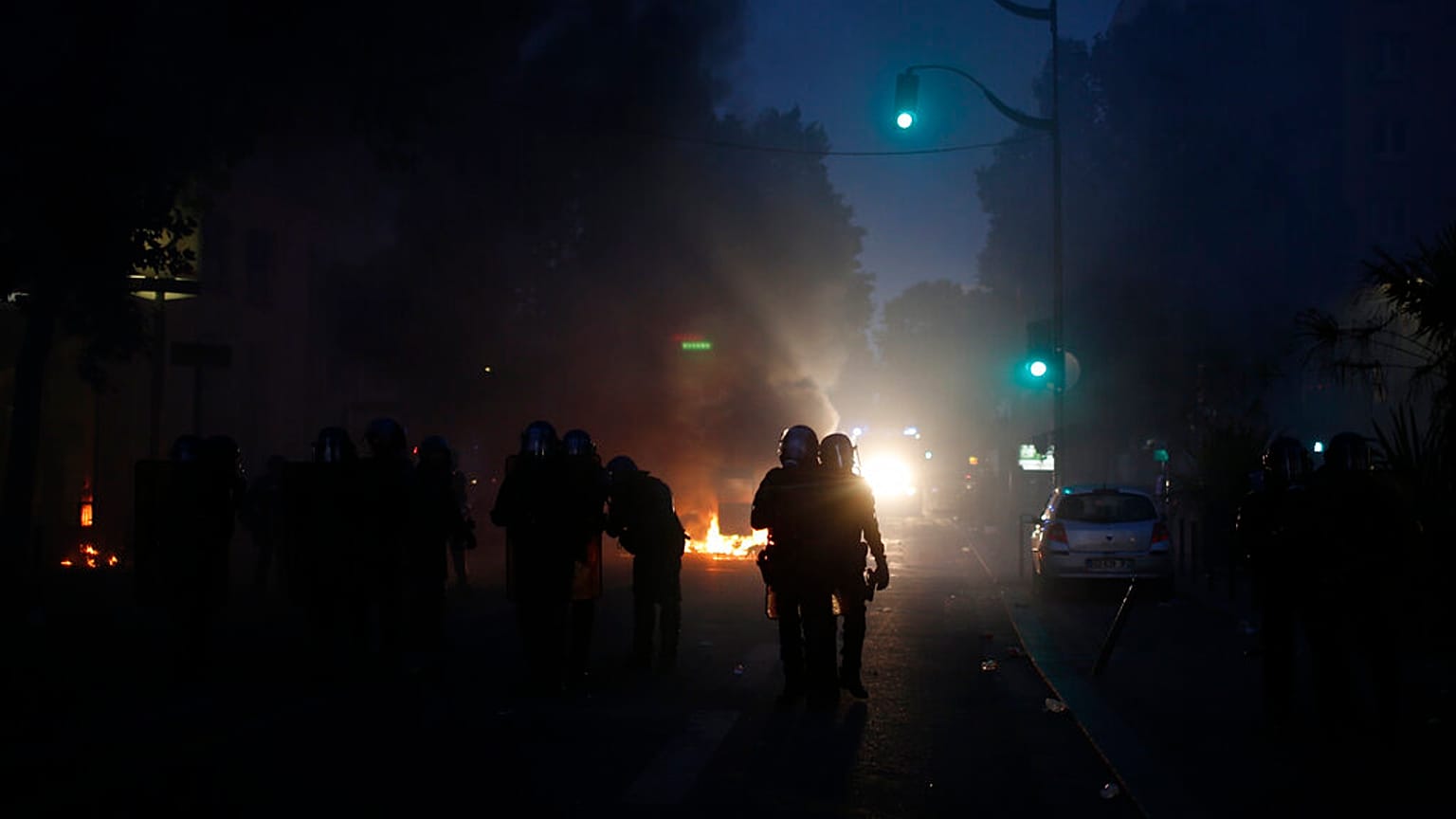 Polizei in Frankreich - SYMBOLBILD