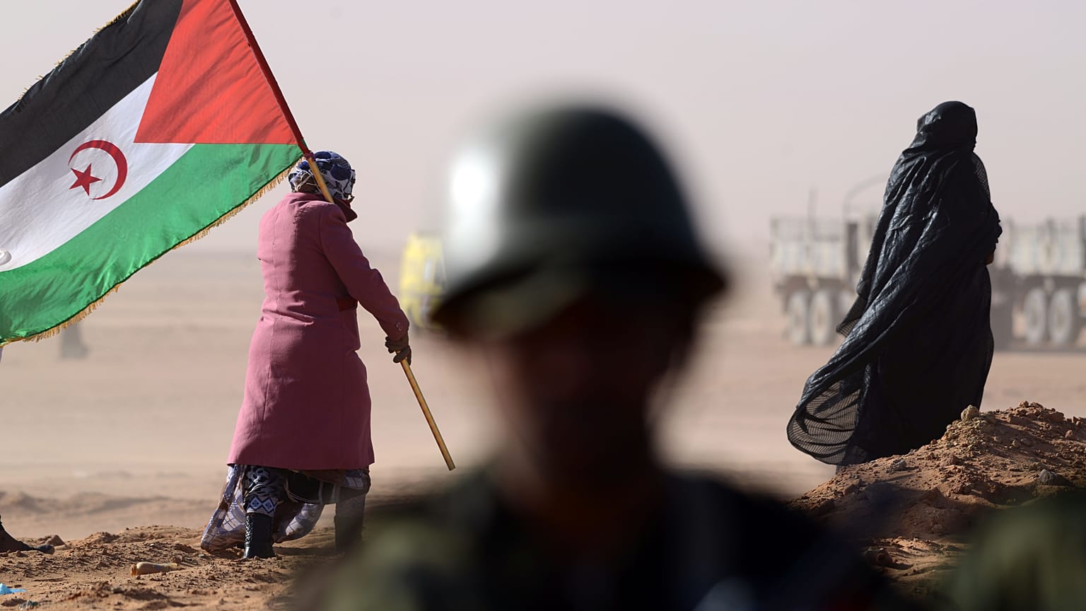 Polisario Front's flag