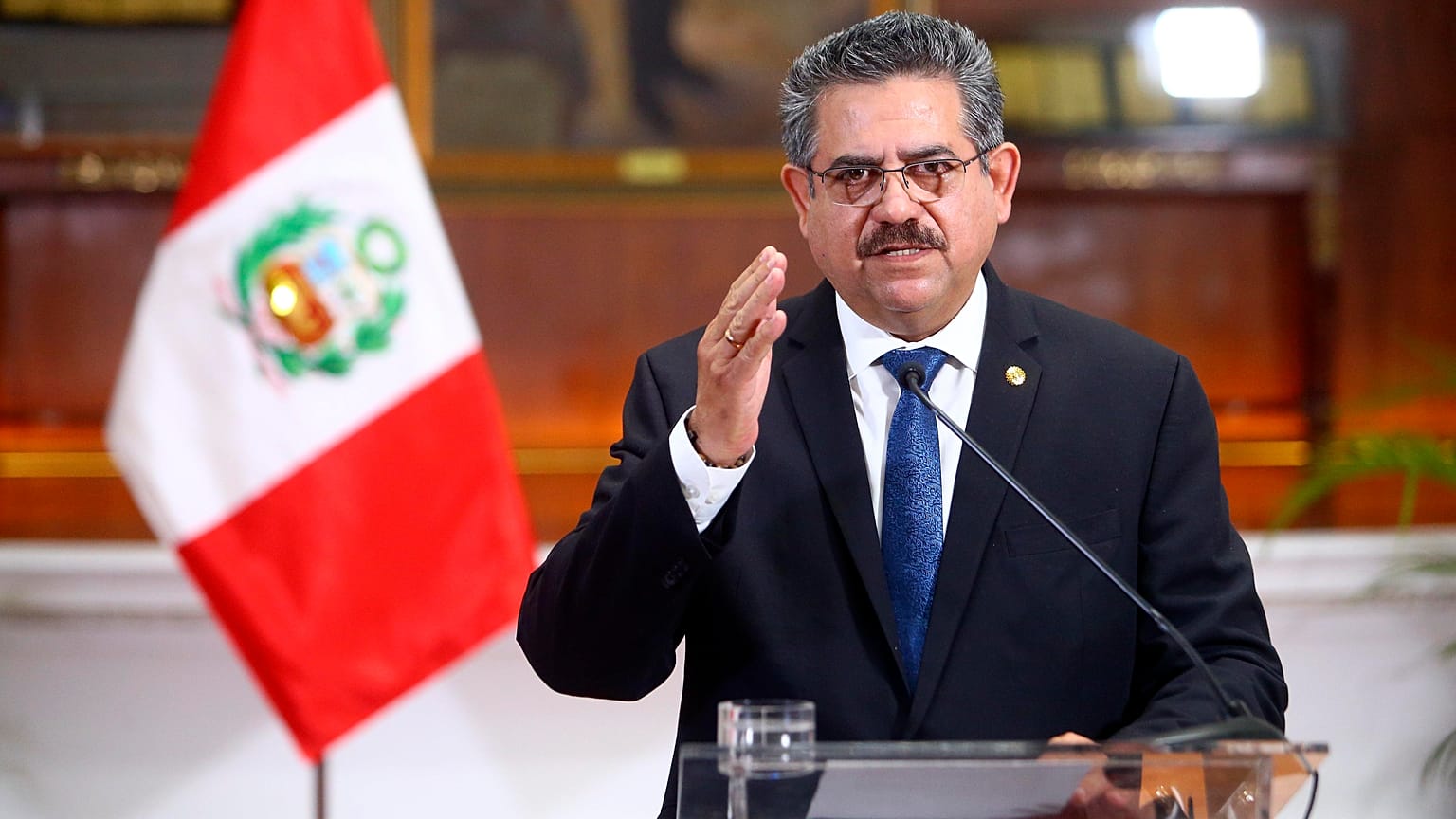 Peru'da halk protestoları nedeniyle istifasını veren geçici Devlet Başkanı manuel Merino 