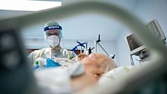 Krankenhaus in Deutschland. 