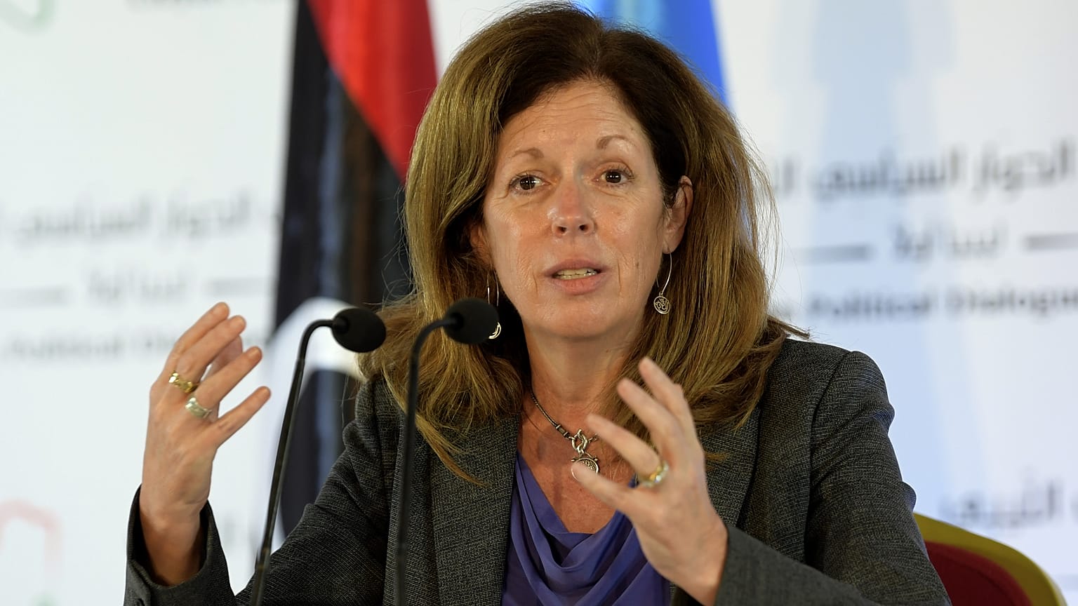 L'inviata dell'Onu Stephanie Williams