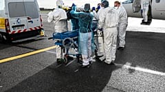 Un patient tranféré depuis l'aéroport de Bron