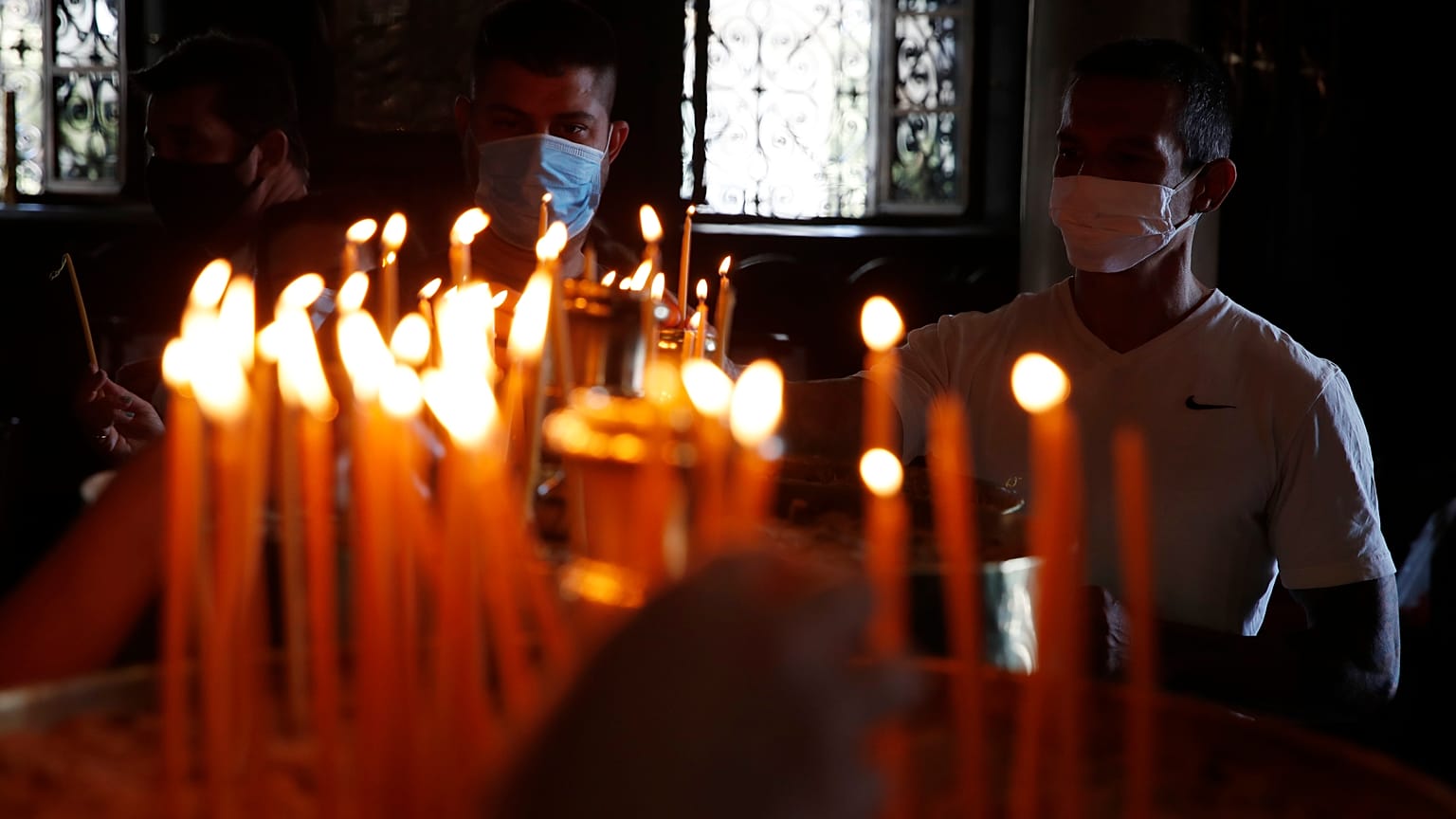 Greece church virus outbreak