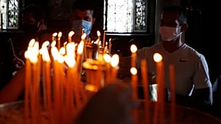 Greece church virus outbreak