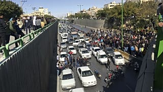 اعتراض به گرانی بنزین در تهران، آبان ۱۳۹۸