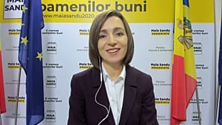 Nova presidente da Moldávia quer "legislativas antecipadas"