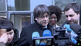 Der frühere katalanische Separatistenführer und heutige EU-Abgeordnedte Carles Puigdemont