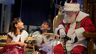 Ho, ho, ho - bitte Abstand halten, Kinder! 