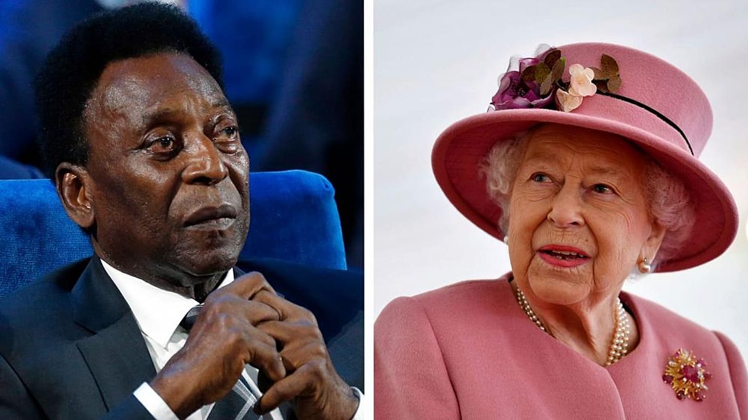 RFI'nin yayınladığı ölüm ilanları arasında Kraliçe II. Elizabeth ve Pele'ninkiler de bulunuyor