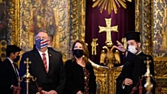 ABD Dışişleri Bakanı Pompeo, Fener Rum Patriği'ni ziyaret etti