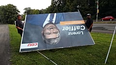Caffier auf Wahlplakat 2016