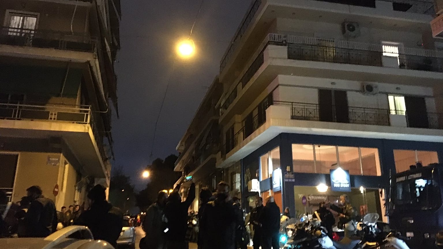 Από την επιχείρηση της αστυνομίας στα Σεπόλια