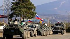 Russische Friedenstruppen in Bergkarabach