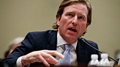 Christopher Krebs, director of the Cybersecurity and Infrastructure Security Agency, testifies on Capitol Hill in Washington on May 22, 2019.