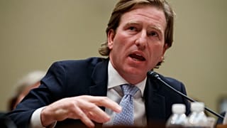 Christopher Krebs, director of the Cybersecurity and Infrastructure Security Agency, testifies on Capitol Hill in Washington on May 22, 2019.