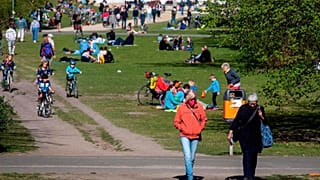 Berlin'de bir park