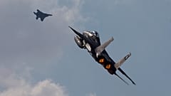 İsrail Hava Kuvvetleri'ne ait F-15 jetleri (arşiv) 