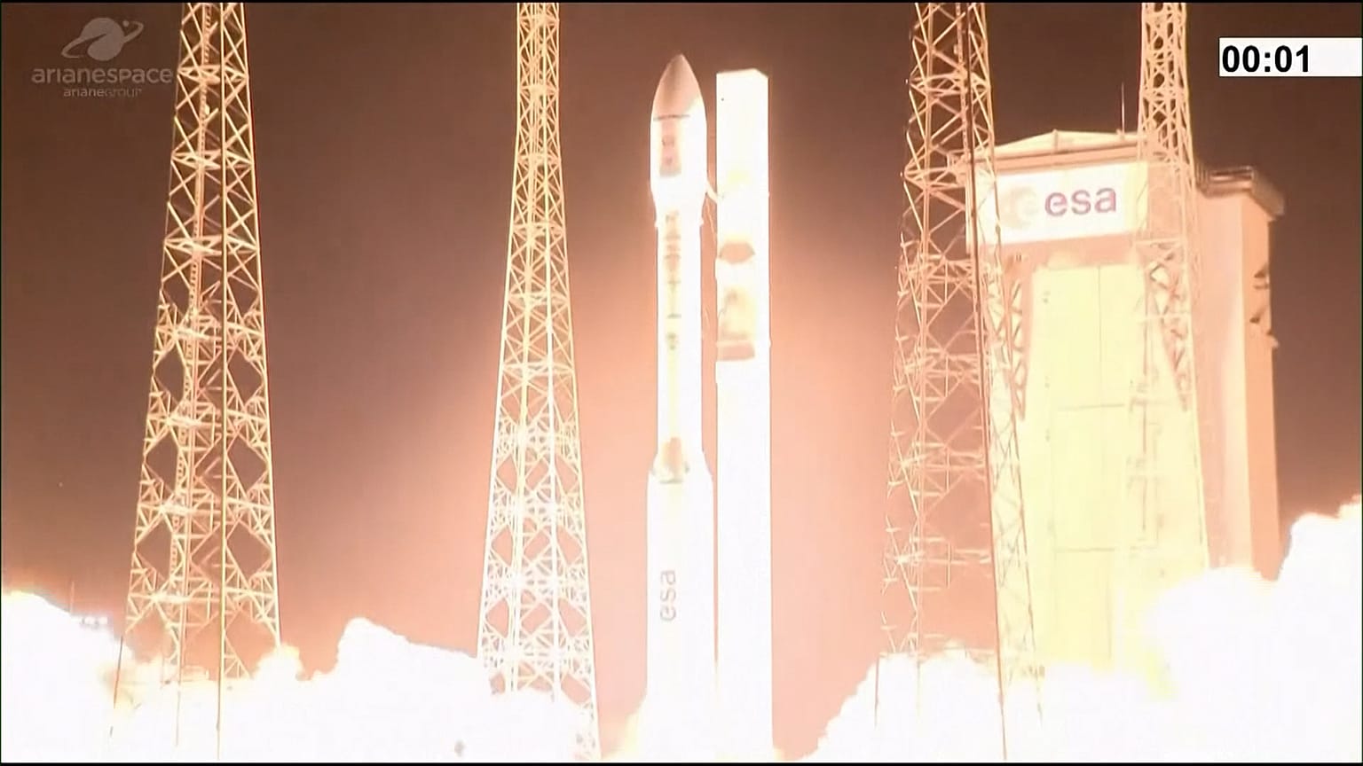 Vega roket fırlatılışı
