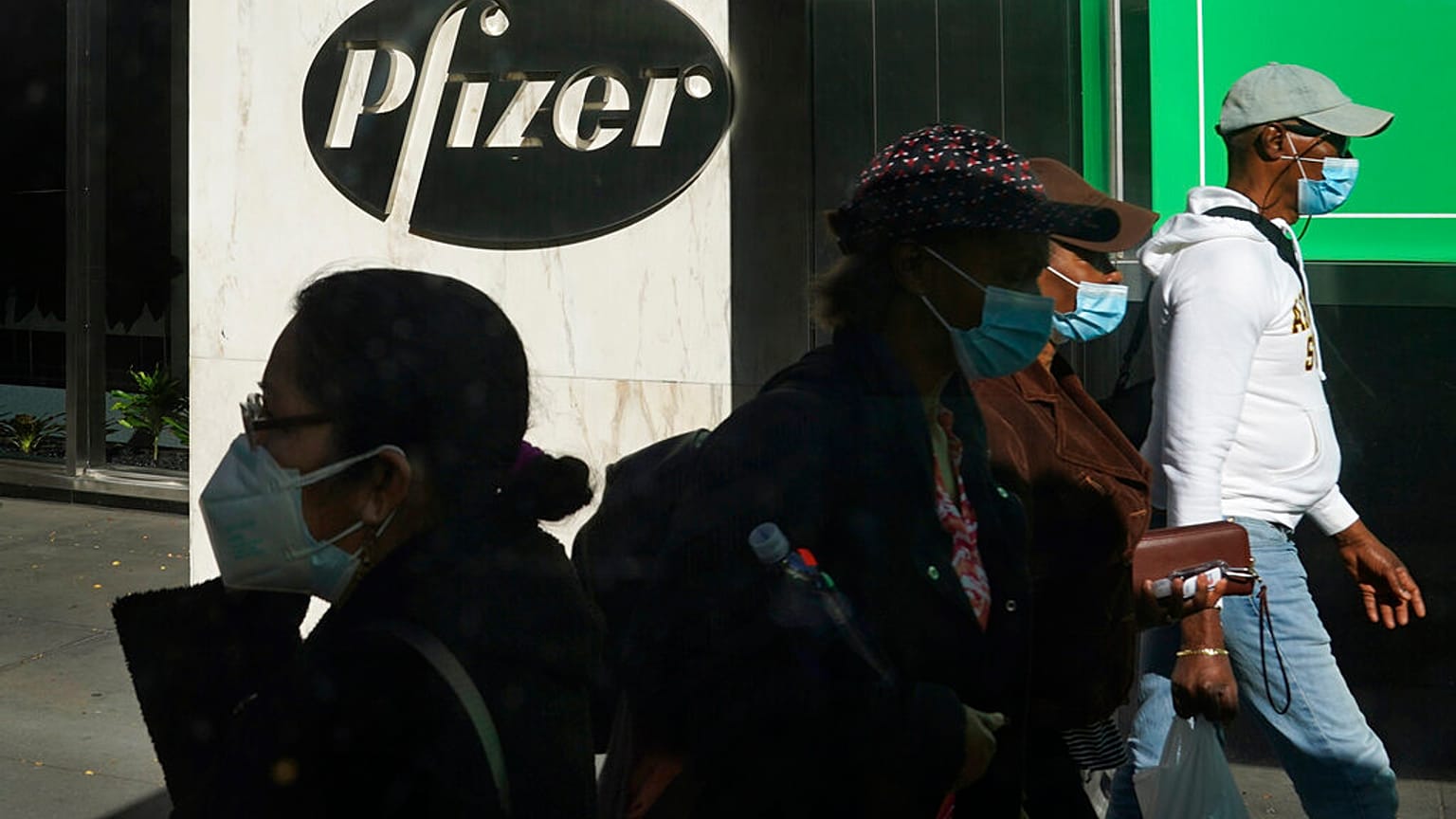 Archivo. Sede de Pfizer en Nueva York