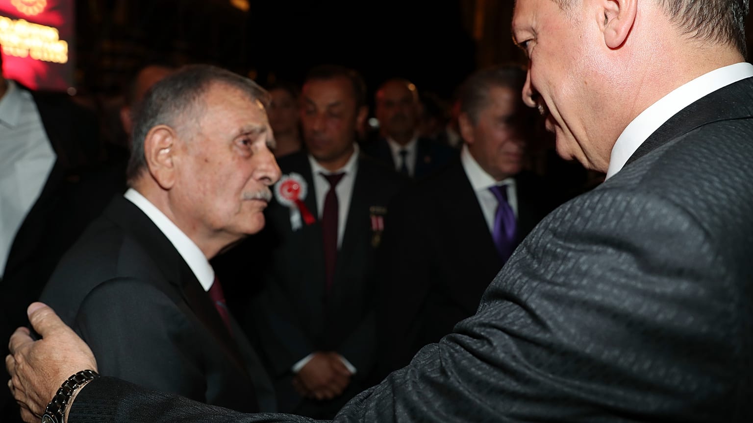 Yıldırım Akbulut ve Cumhurbaşkanı Erdoğan