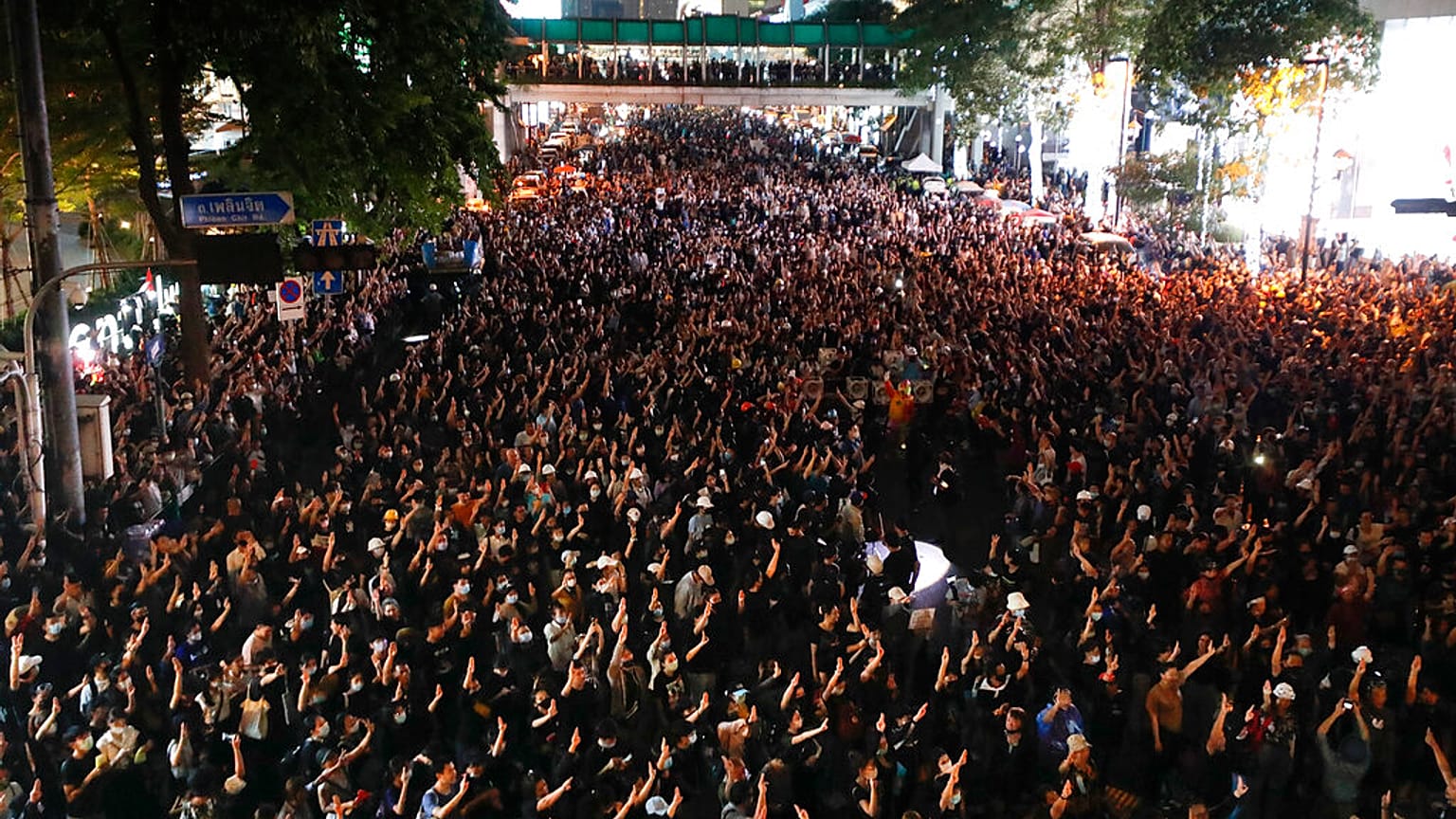 Manifestation en Thaïlande