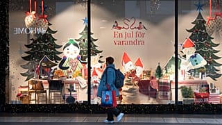 Schaufenster in Stockholm