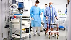 Im Krankenhaus in Genf