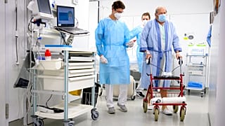 Im Krankenhaus in Genf