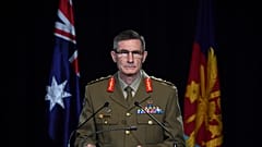 Chief of the Australian Defence Force Gen. Angus Campbell in Canberra, on Nov. 19, 2020. 