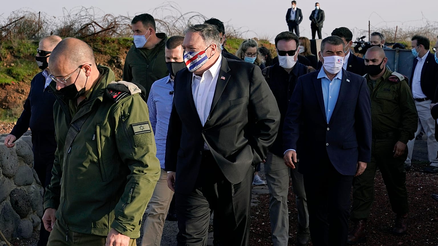 Pompeo, primer secretario de EE.UU. que visita una colonia israelí en Cisjordania ocupada