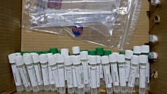 Corona-Testkits in Las Vegas, 10.07.2020