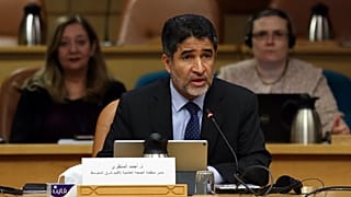 المدير الإقليمي لمنظمة الصحة العالمية في دول شرق المتوسط أحمد المنظري