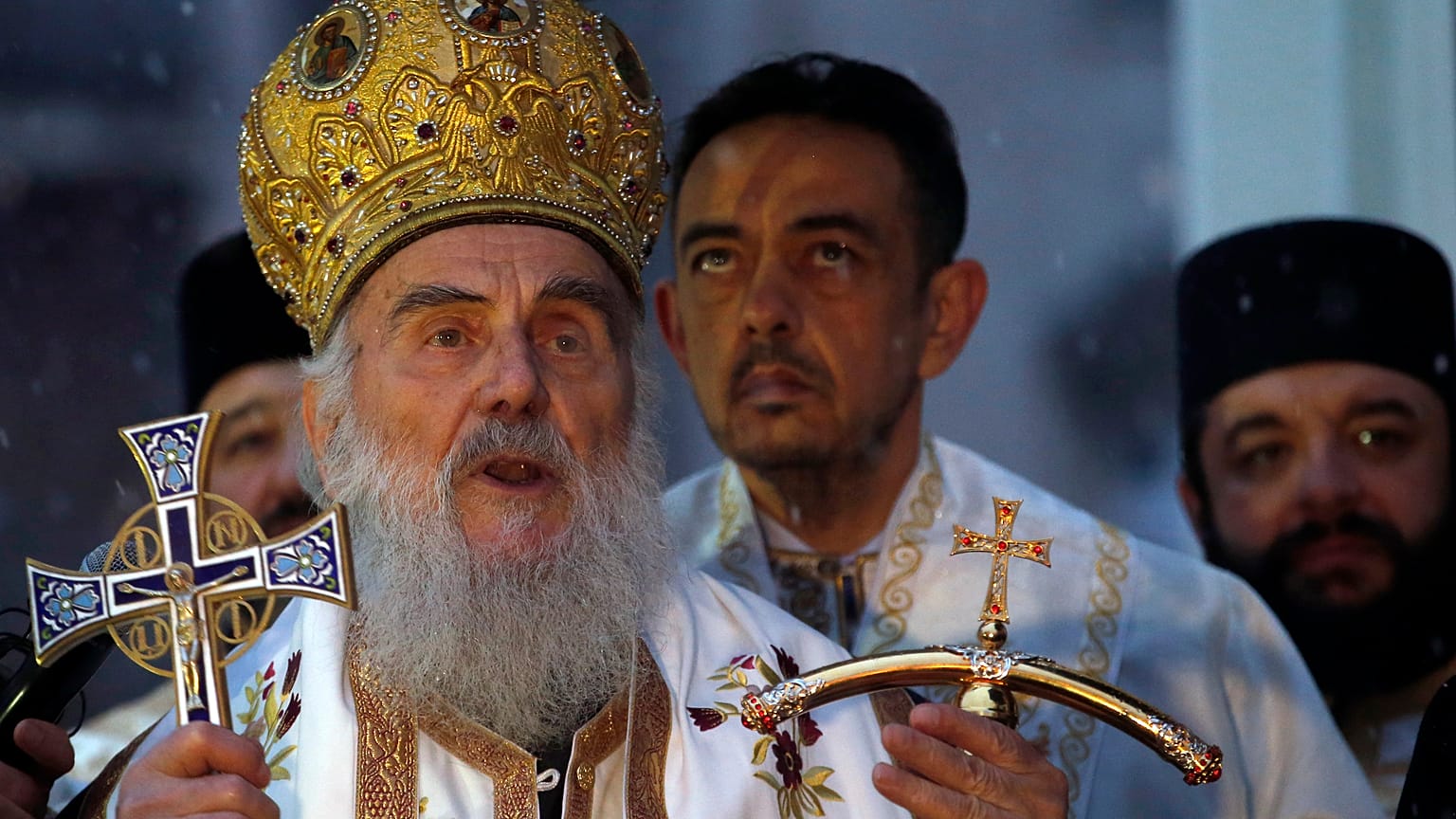 Ο Πατριάρχης Σερβίας Ειρηναίος