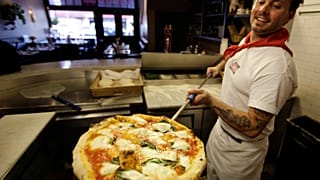 Pizzabäcker in San Francisco, 27.01.2011