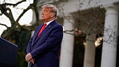 الرئيس الأميركي المنتهية ولايته دونالد ترامب 