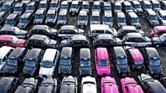 Taxi-Friedhof bei London