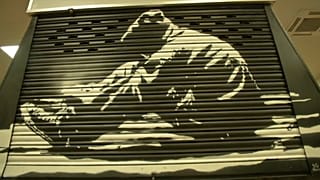 Arte urbano en el Mercado de los Mostenses