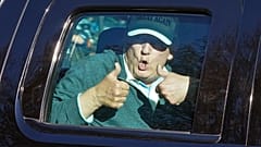 Golfozásról visszatérve – az elnökválasztás után, 2020. november 8-án