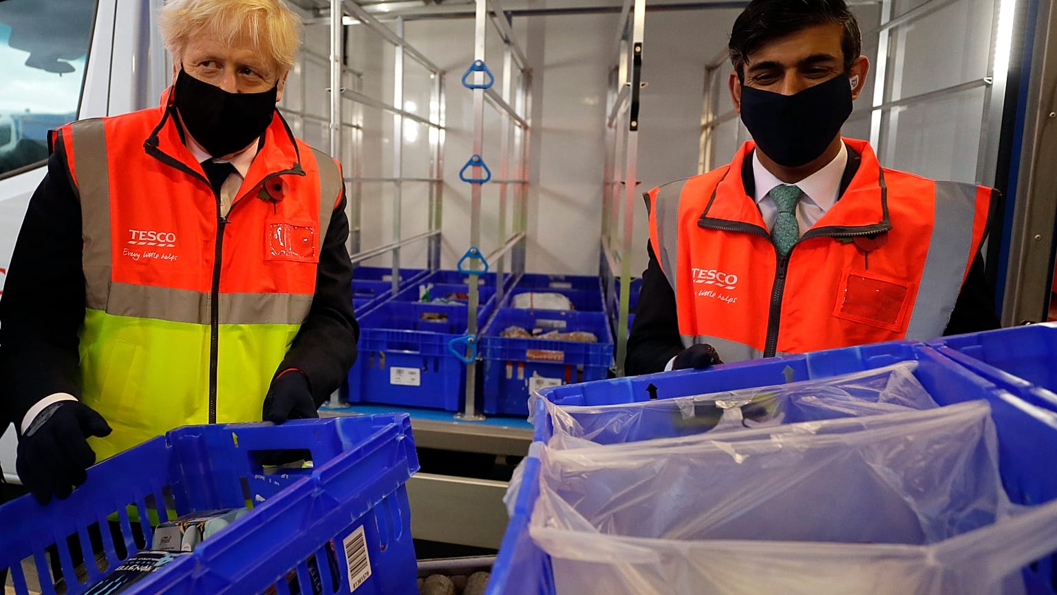 İngiltere Başbakanı Boris Johnson ve Maliye Bakanı Rishi Sunak
